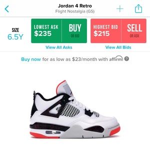 Jordan 4 Retro Grade School
